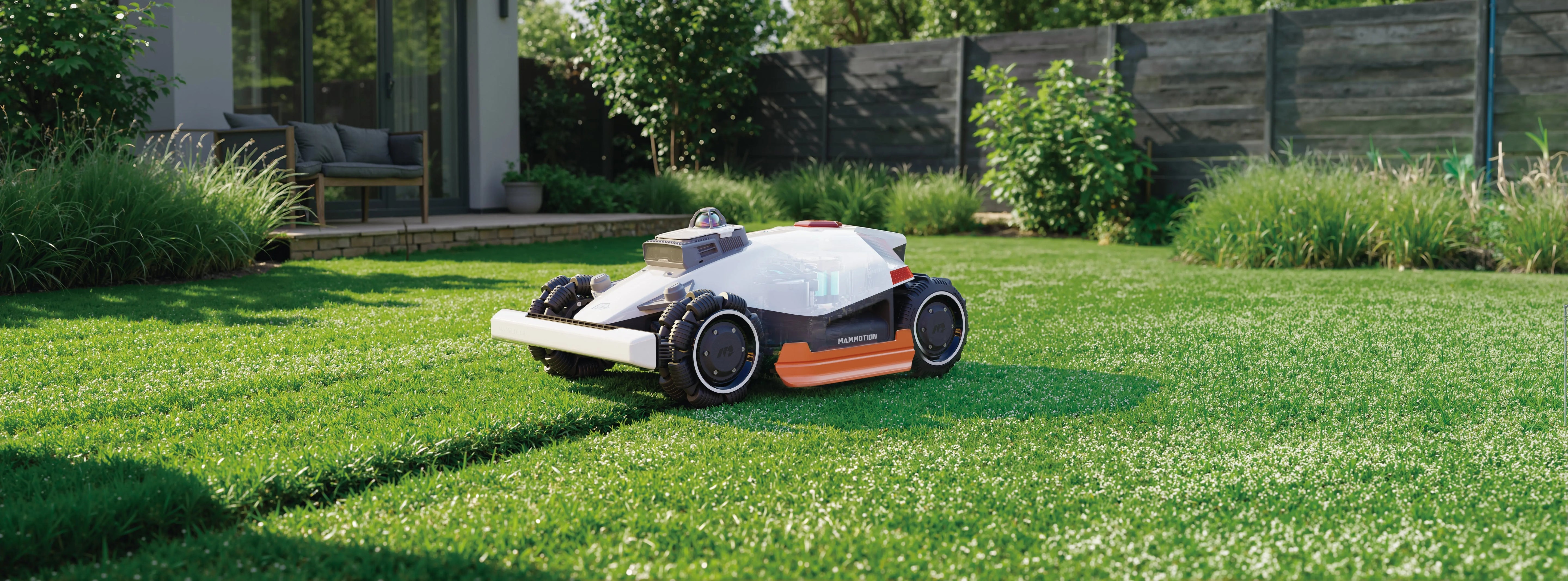 Mammotion LUBA 3 AWD 3000 Mähroboter – Für 3000 m² Rasen, 360° LiDAR, NetRTK & KI-Vision Mammotion