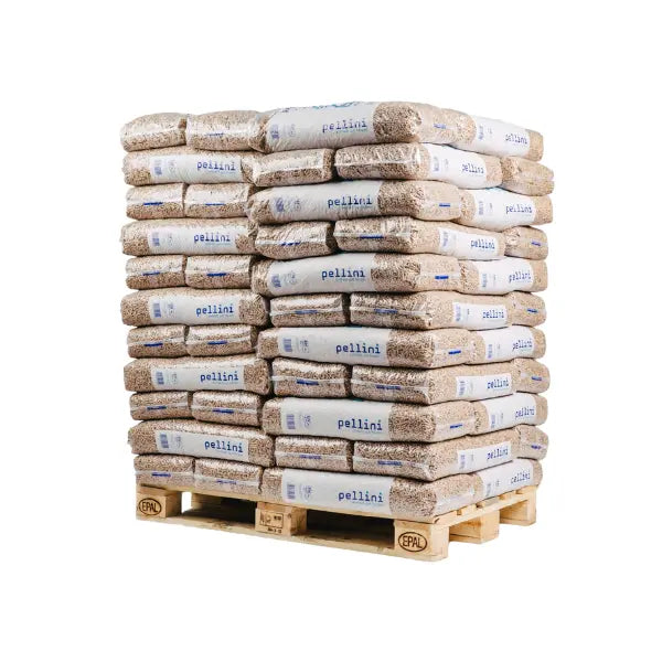 Pellini Holzpellets ENplus A1 – 990 kg Palette (66 x 15 kg) Premium Holzpellets Pellini